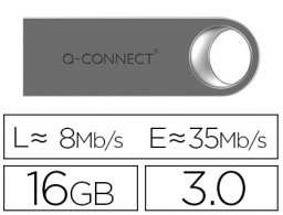 Memoria USB 3.0 Q-Connect Flash Premium 16 GB